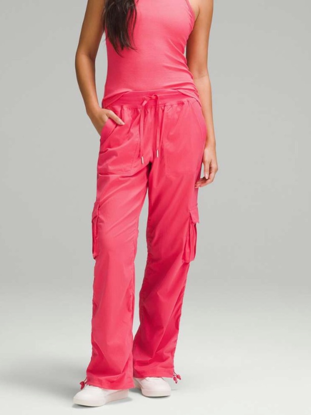 Lululemon Dance Studio Relaxed-Fit Mid-Rise Cargo Pant Glaze Pink M Activewear